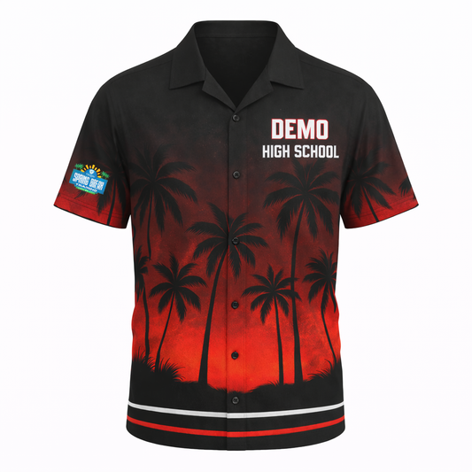 Adult Groton x Demo SB Hawaian Shirt