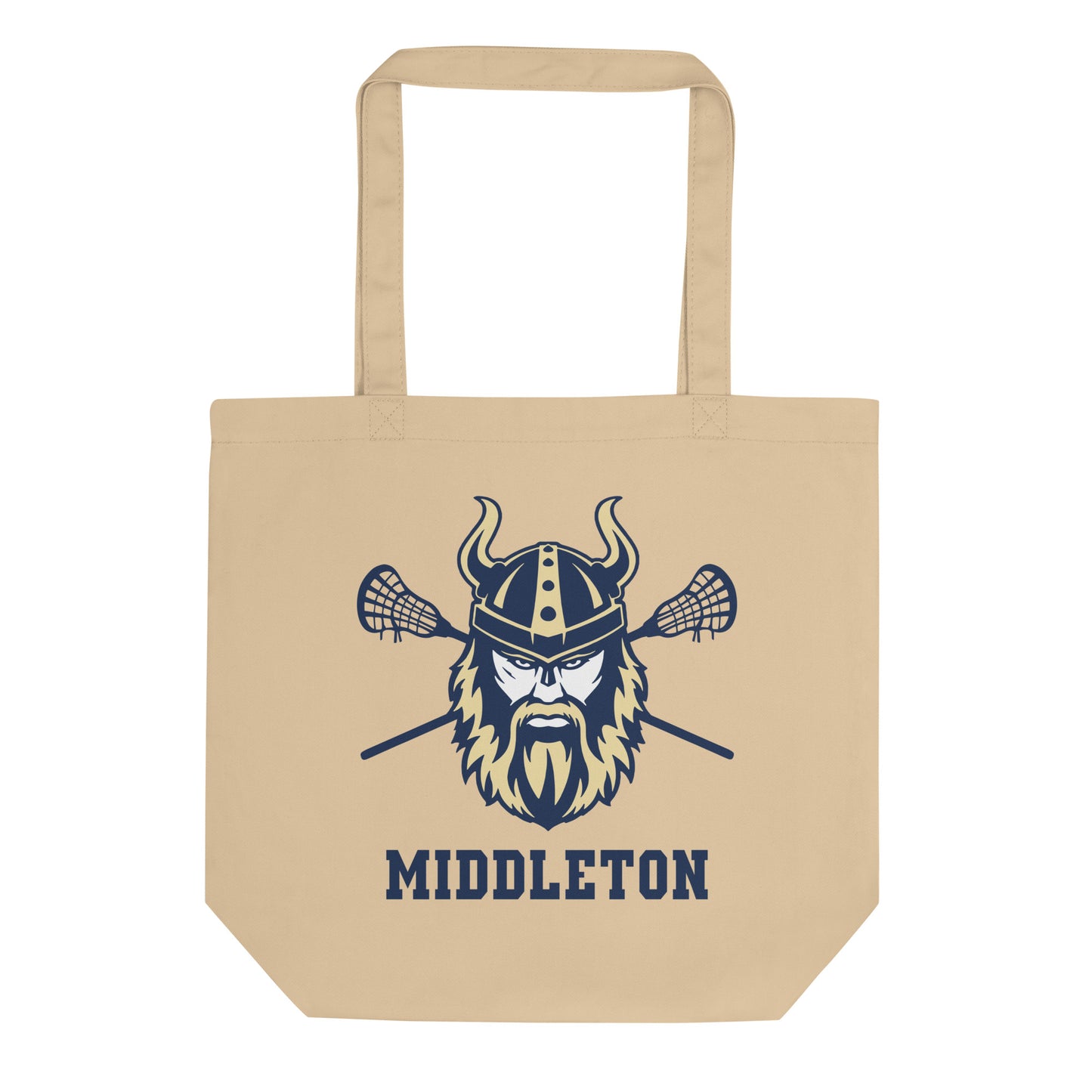 Middleton Vikings Lacrosse Eco Tote Bag