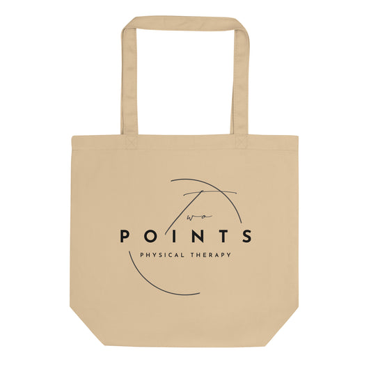 Two Points Physical Therapy Eco Tote Bag