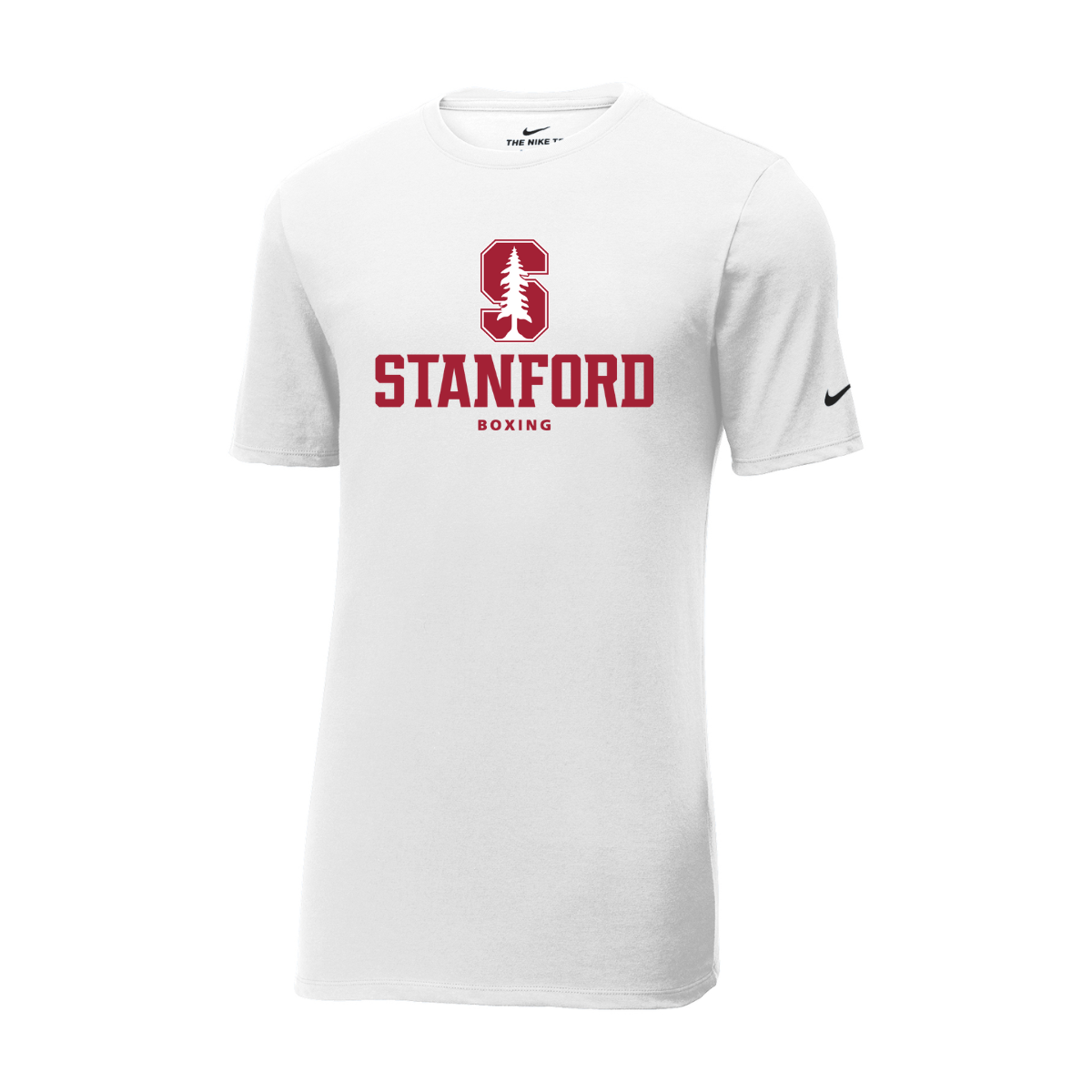 Adult Stanford Boxing Club Nike Dri-FIT Cotton/Poly Tee