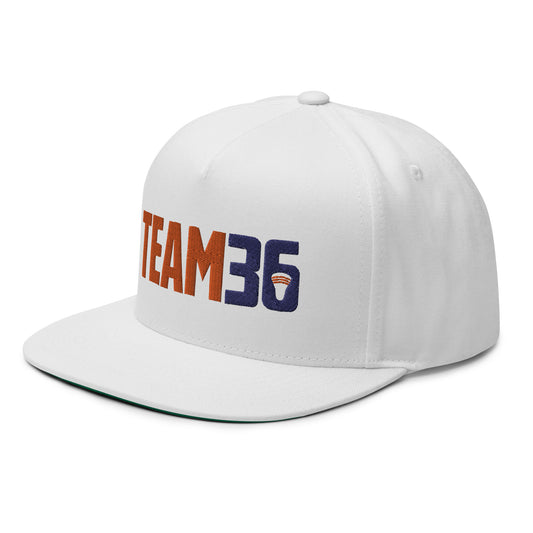 Team36 Flat Bill Snapback Hat