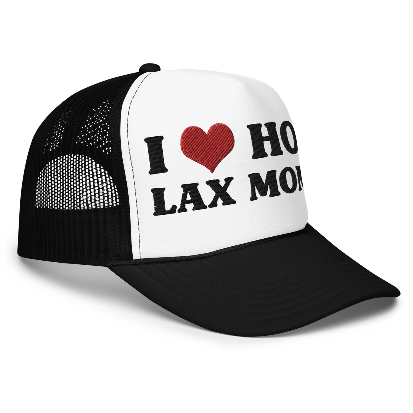 No Context Lacrosse Retro Trucker Hat