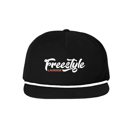 Freestyle Lacrosse Rope Snapback Hat