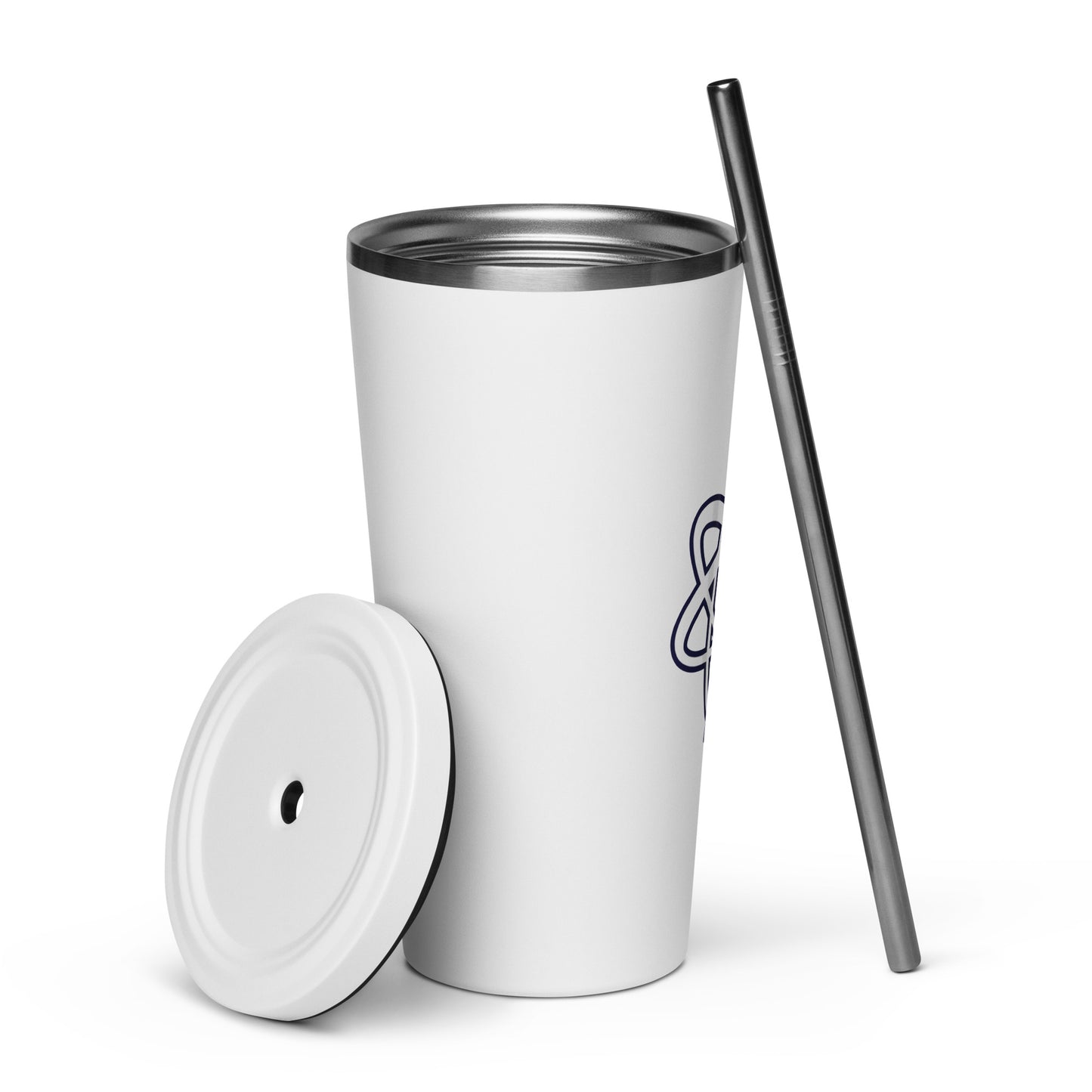 Isotopes Lacrosse Insulated Tumbler w/ Straw (20oz)