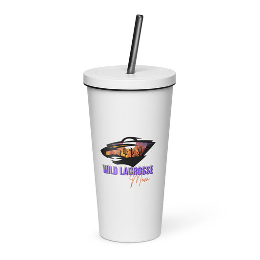 WVW Lacrosse Insulated Tumbler w/ Straw