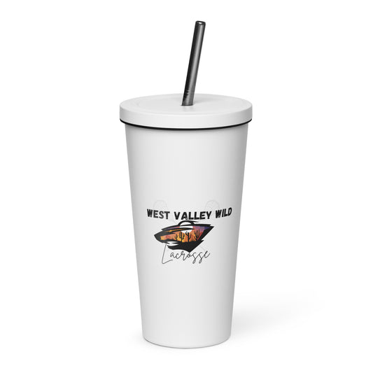 WVW Lacrosse Insulated Tumbler w/ Straw