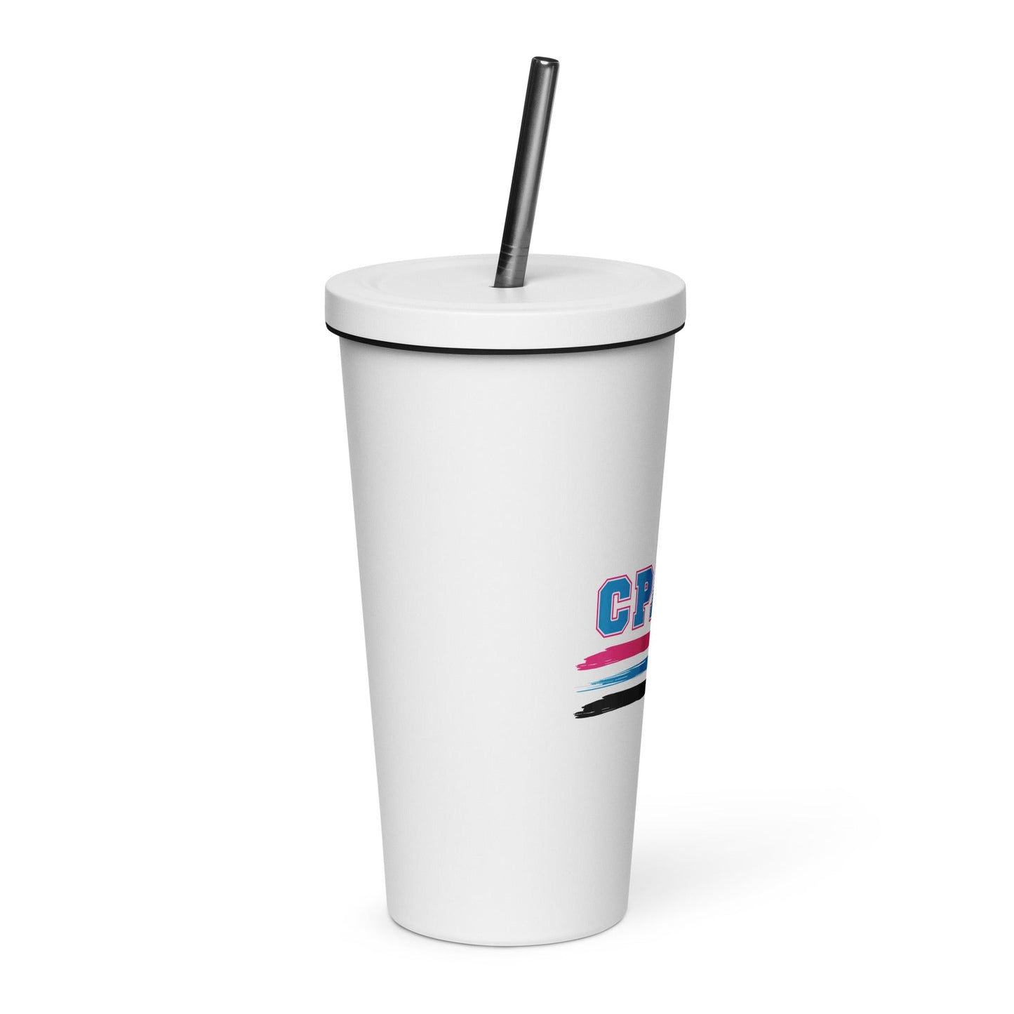 CPA Volleyball Insulated Tumbler w/ Straw (20oz)