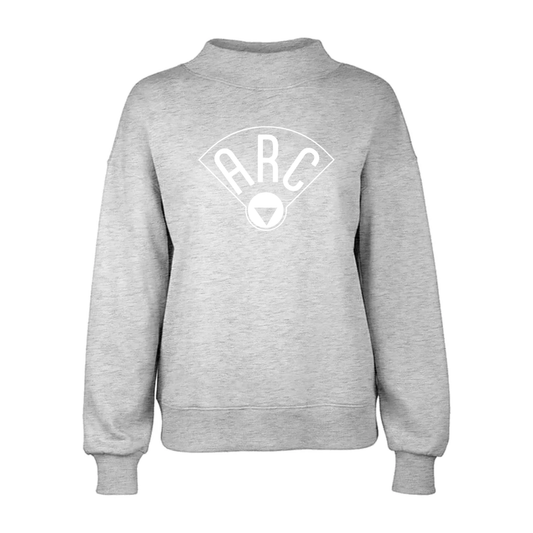 Charles River Women's Willow Mock-Neck Sweatshirt