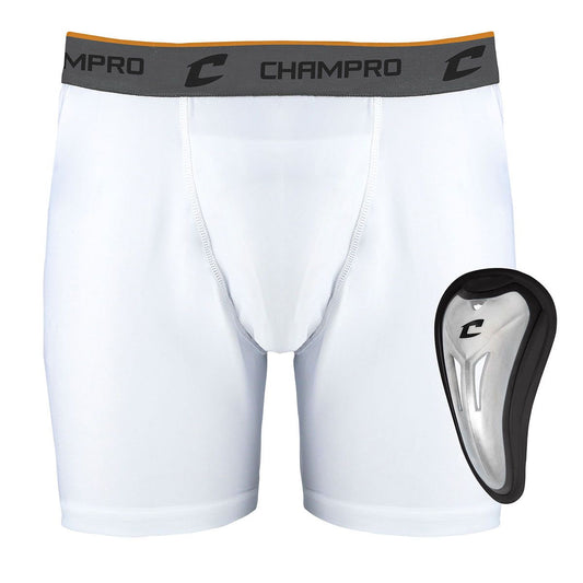 Champro Compression Boxer Short w/ C-Flex Cup - A32-884-YL