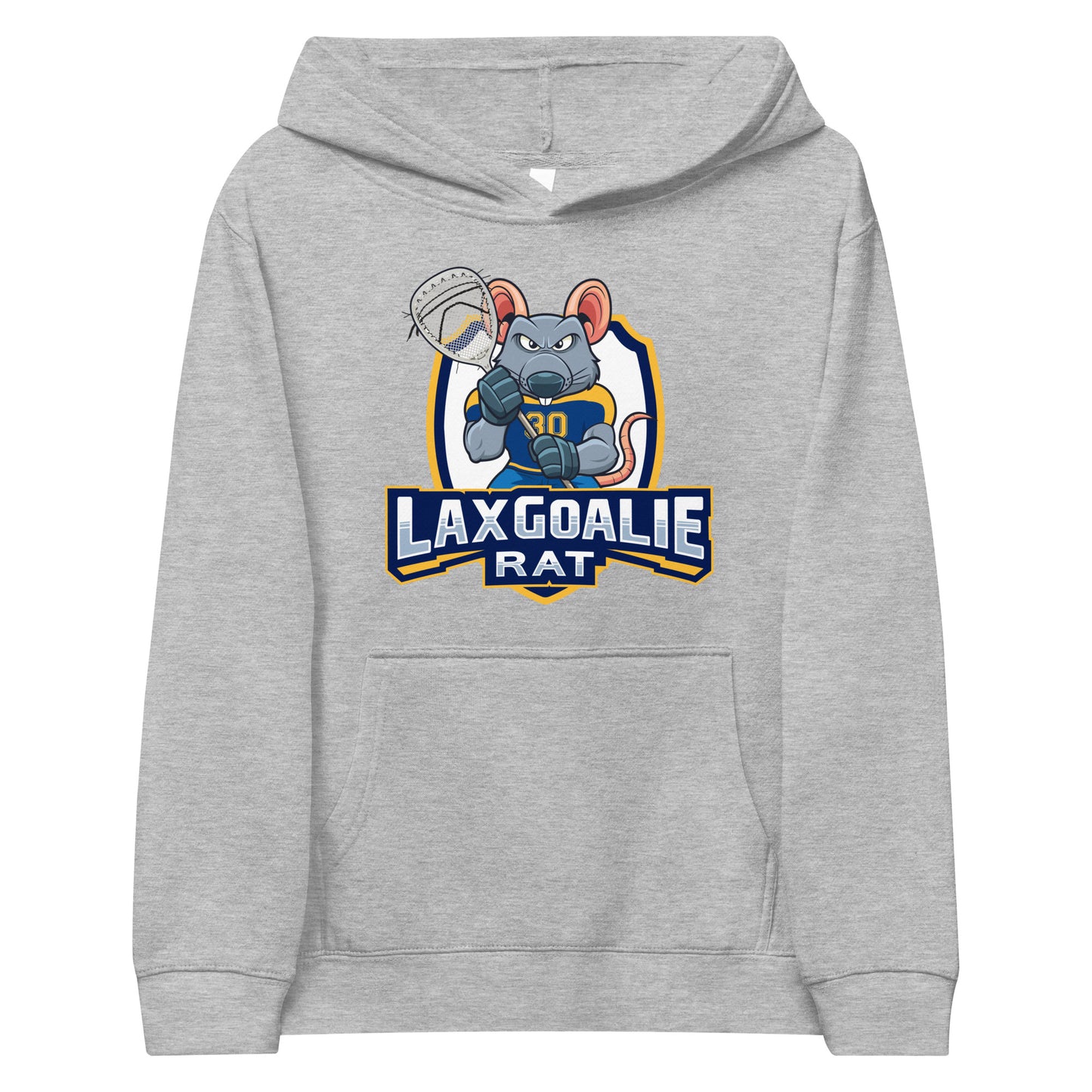 Youth Lax Goalie Rat Cotton Heritage Hoodie