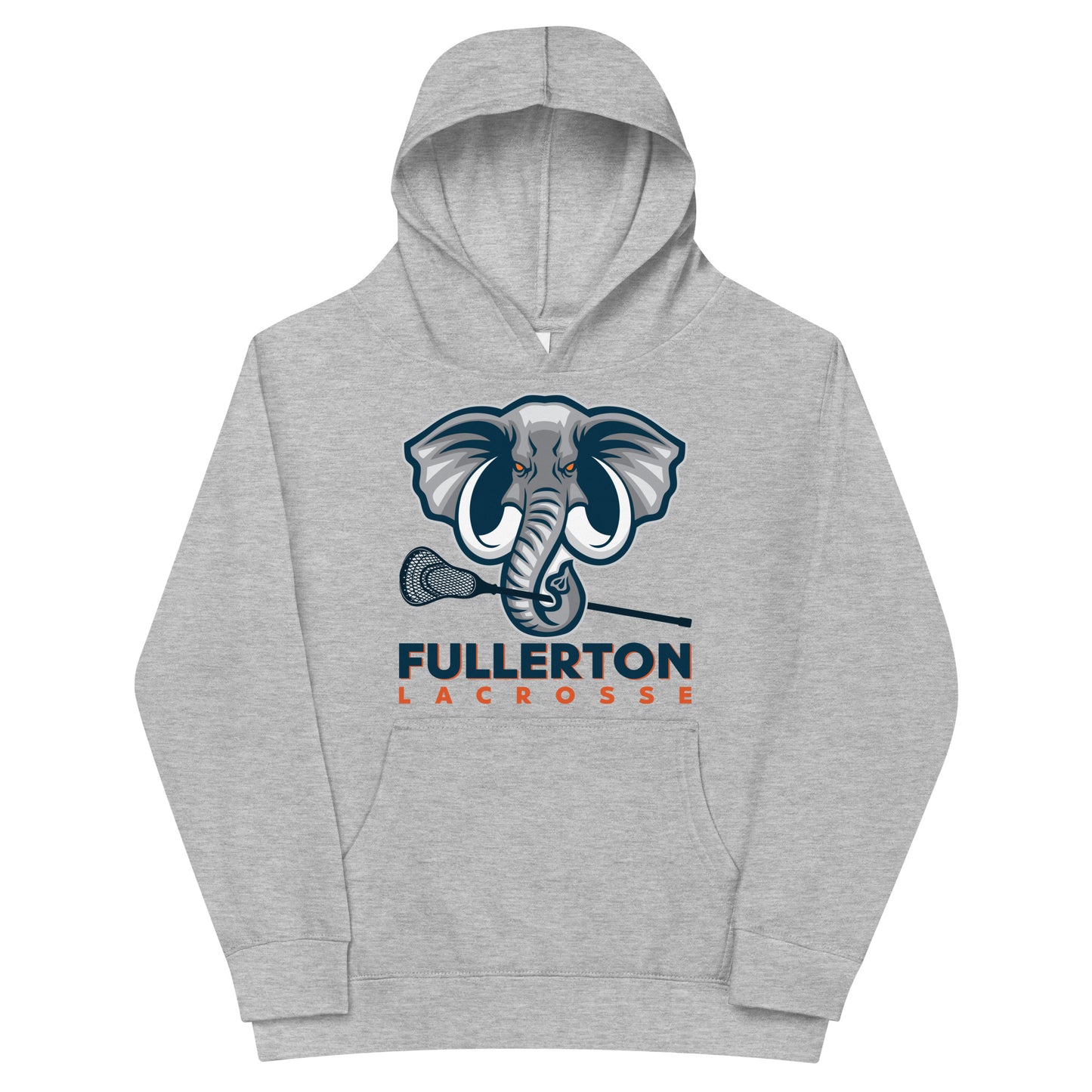 Youth CSUF Lacrosse Cotton Heritage Hoodie
