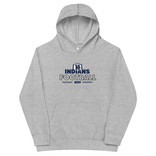 Youth Keller Football Cotton Heritage Hoodie