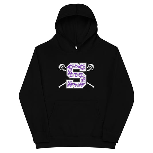 Youth Sunset Lacrosse Cotton Heritage Hoodie