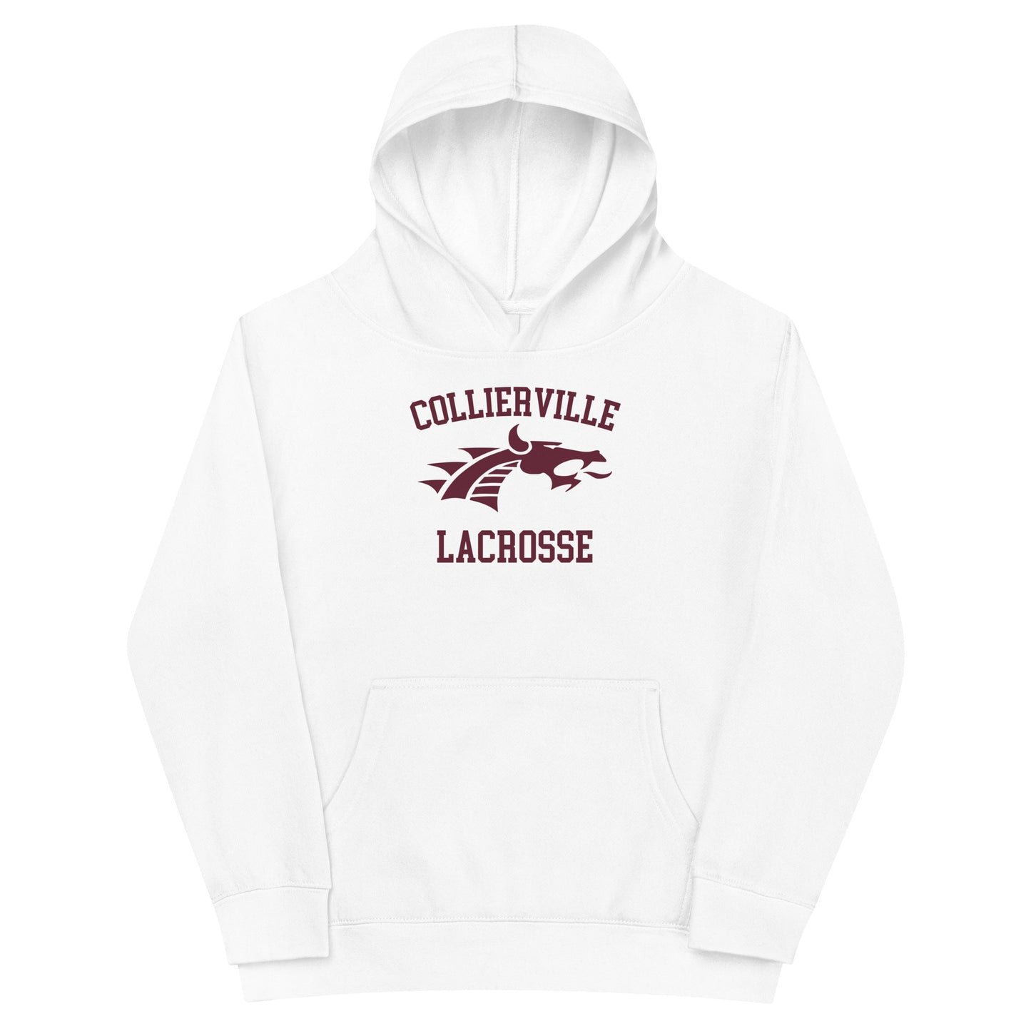 Youth Collierville Lacrosse Cotton Heritage Hoodie