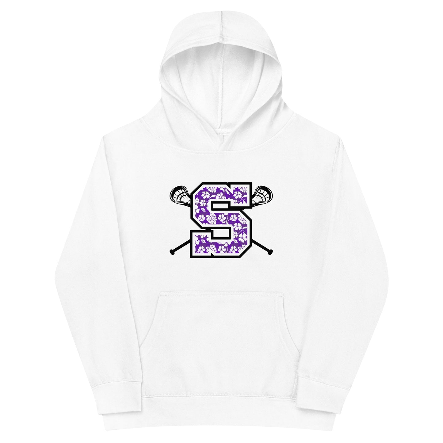 Youth Sunset Lacrosse Cotton Heritage Hoodie