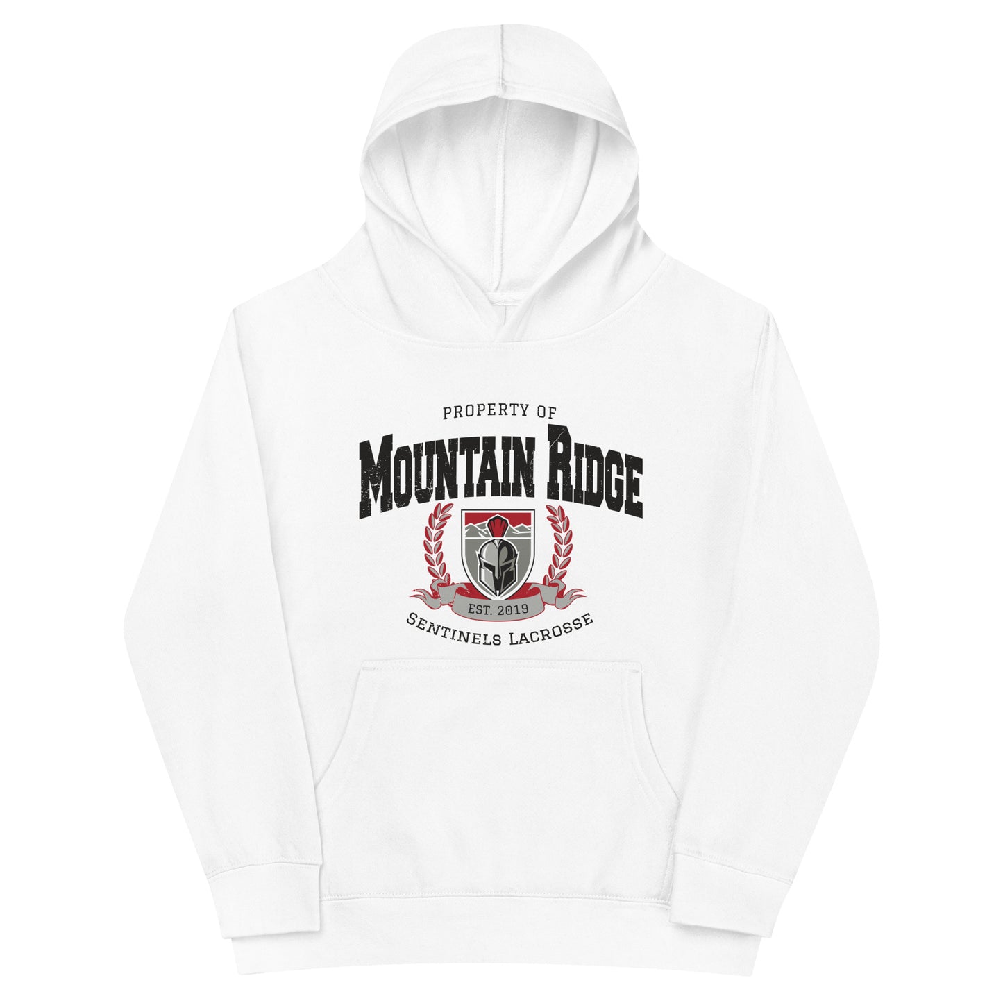 Youth Mountain Ridge Sentinels Lacrosse Cotton Heritage Hoodie