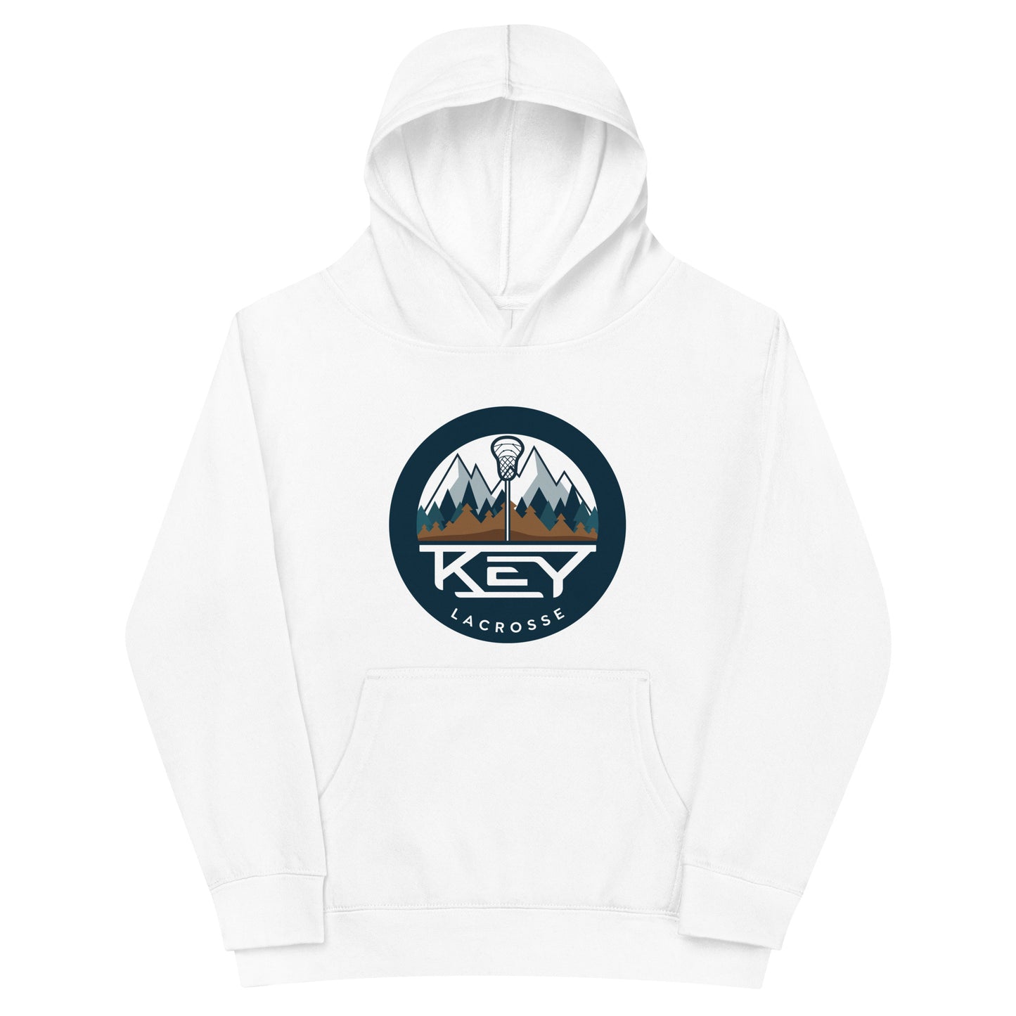 Youth Key Lacrosse Cotton Heritage Hoodie