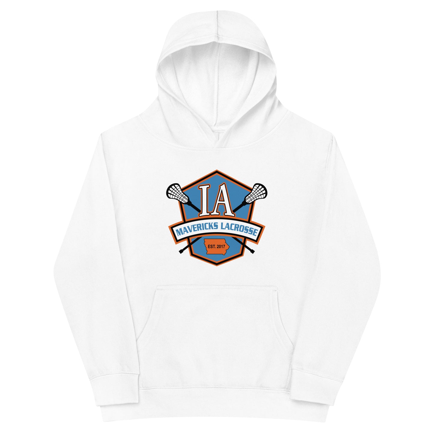 Youth Iowa Mavericks Cotton Heritage Hoodie