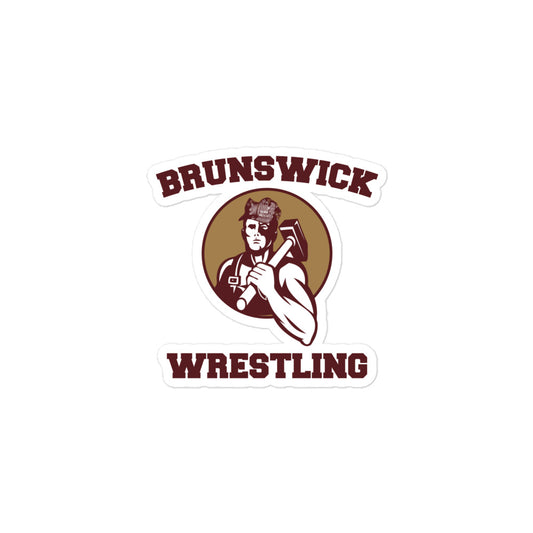 BJR Wrestling Sticker
