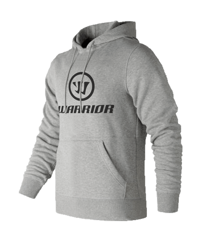 WARRIOR CORPO STACK PULLOVER HOODIE - HC HTHR CHAR