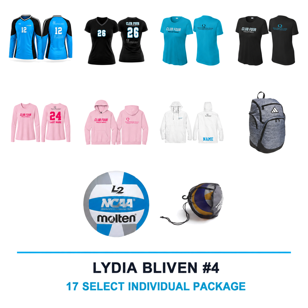 Lydia Bliven #4 17 Select individual package with ten Club Four products