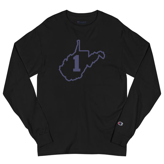 Adult Wheeling Post 1 Champion Long Sleeve Shirt