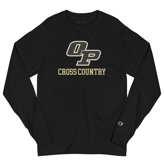 Adult Oak Park Track and Cross Country Champion Long Sleeve Shirt