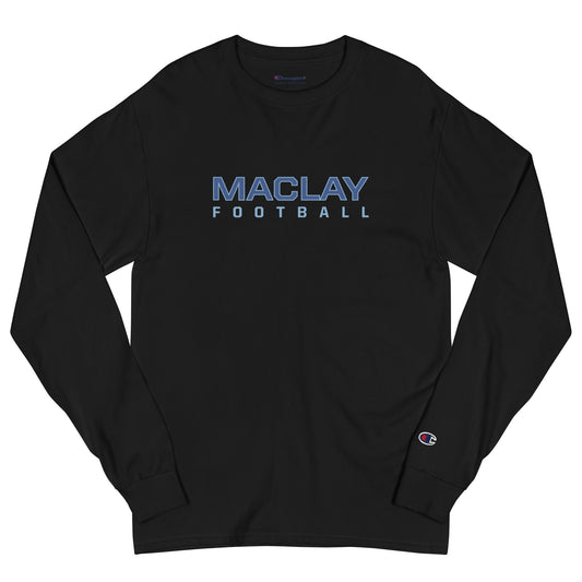 Adult Maclay Football Champion Long Sleeve Shirt