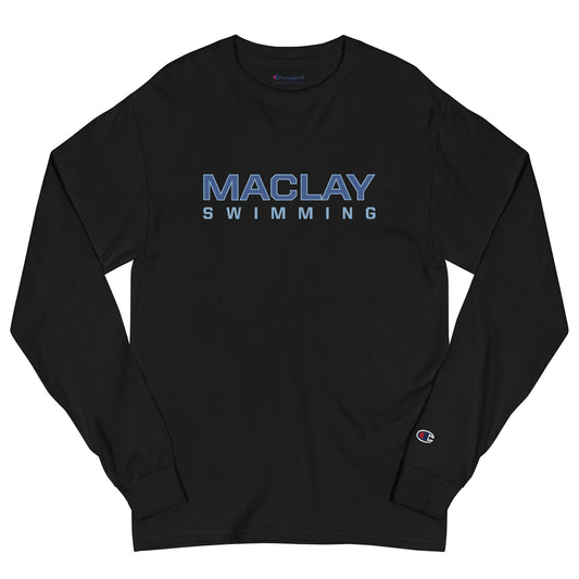 Adult Maclay Swimming Champion Long Sleeve Shirt