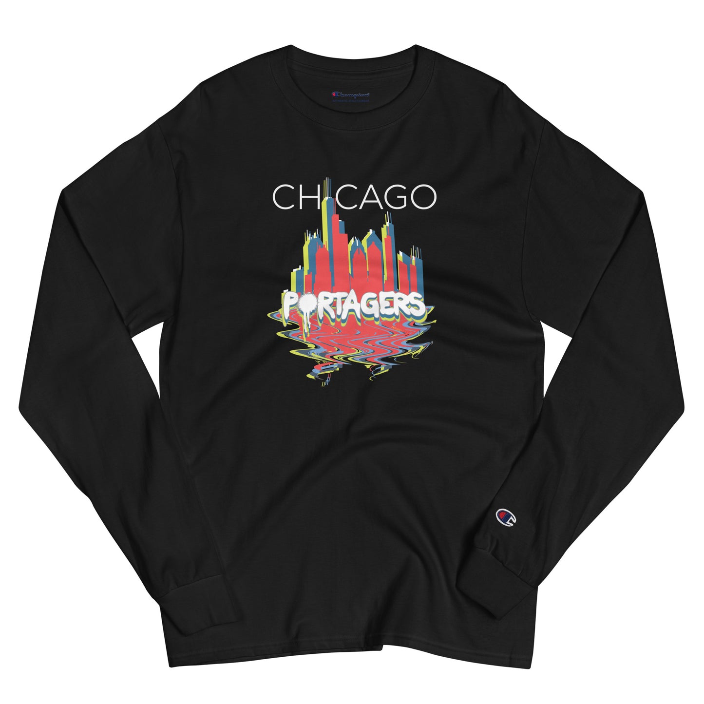 Adult Chicago Portagers Champion Long Sleeve Shirt