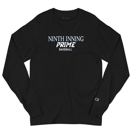 Adult Ninth Inning Baseball Champion Long Sleeve Shirt