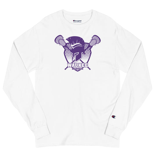 Adult Waukee Lacrosse Champion Long Sleeve