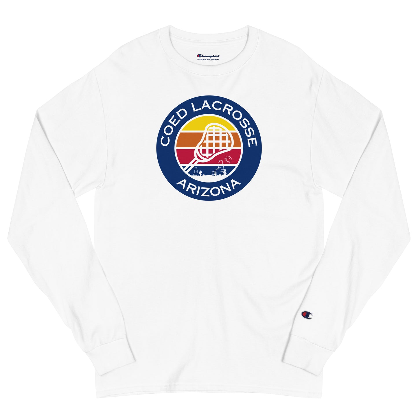 Adult Coed Lacrosse Champion Long Sleeve Shirt