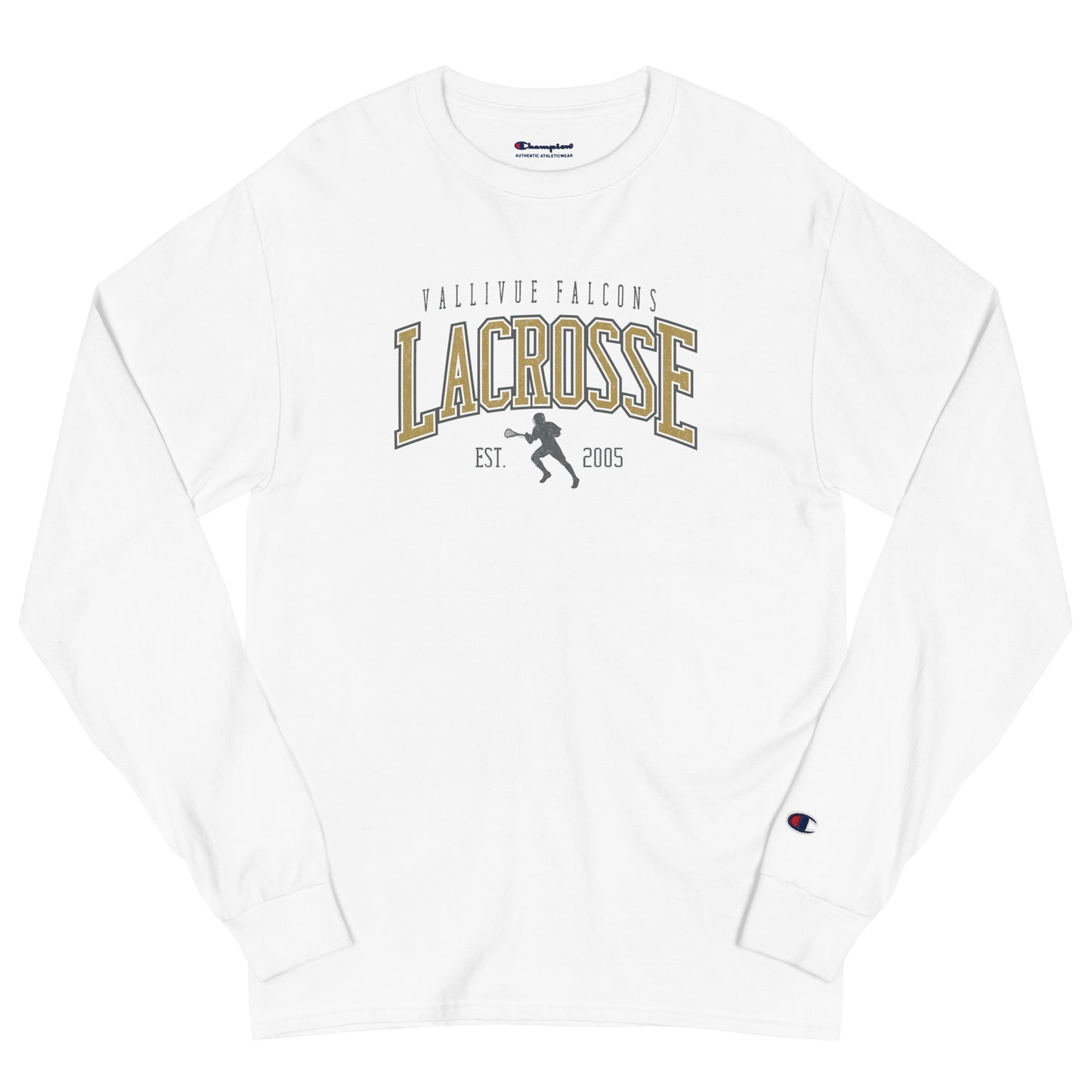 Adult Vallivue Lacrosse Champion Long Sleeve Shirt