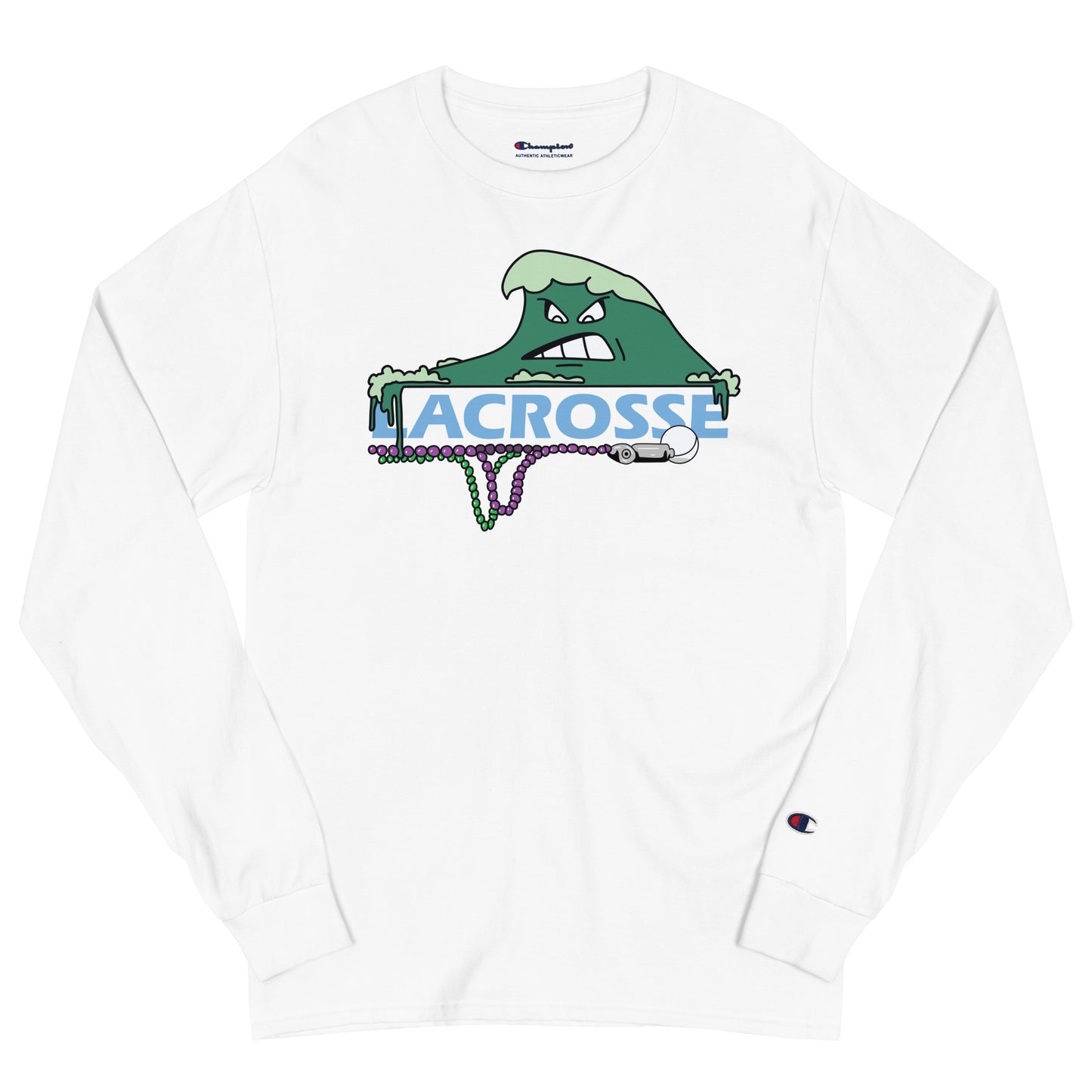 Adult Tulane Lacrosse Champion Long Sleeve