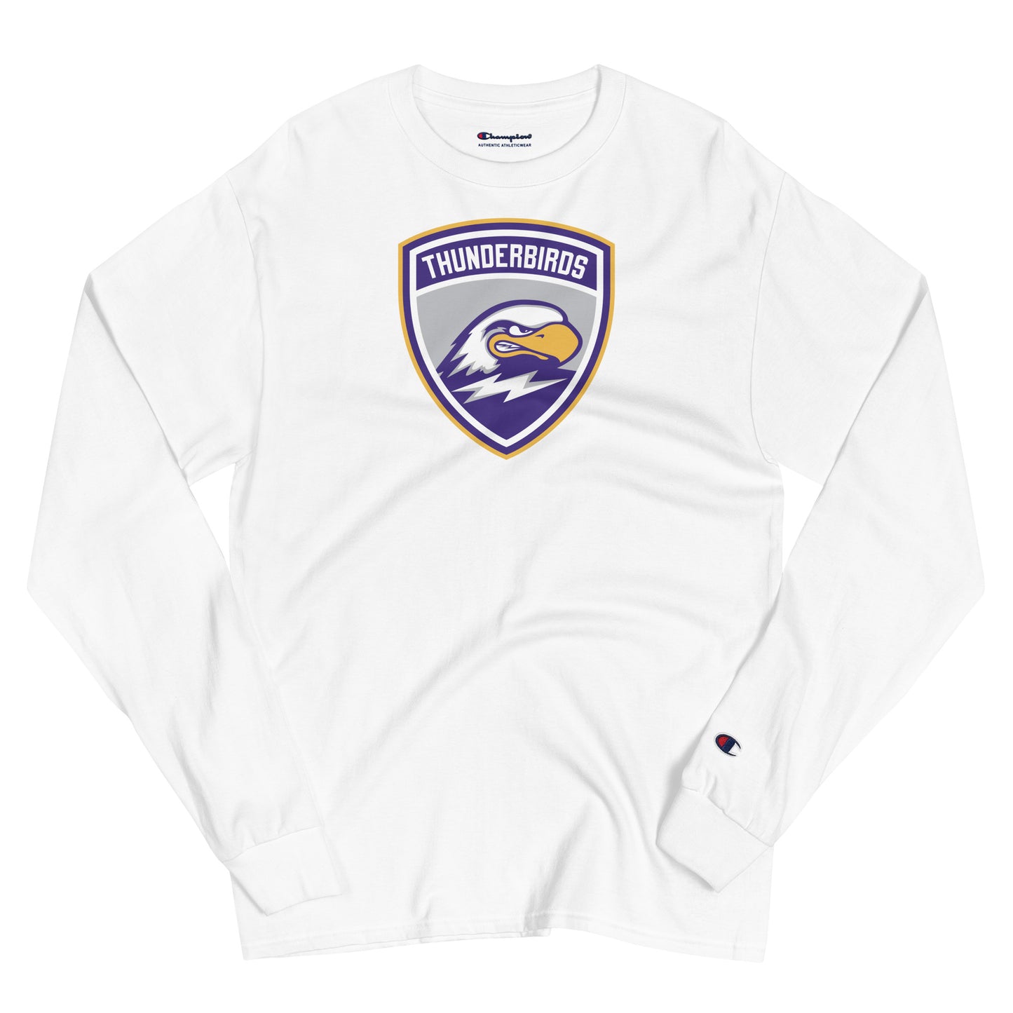 Adult Thunderbirds Hockey Champion Long Sleeve