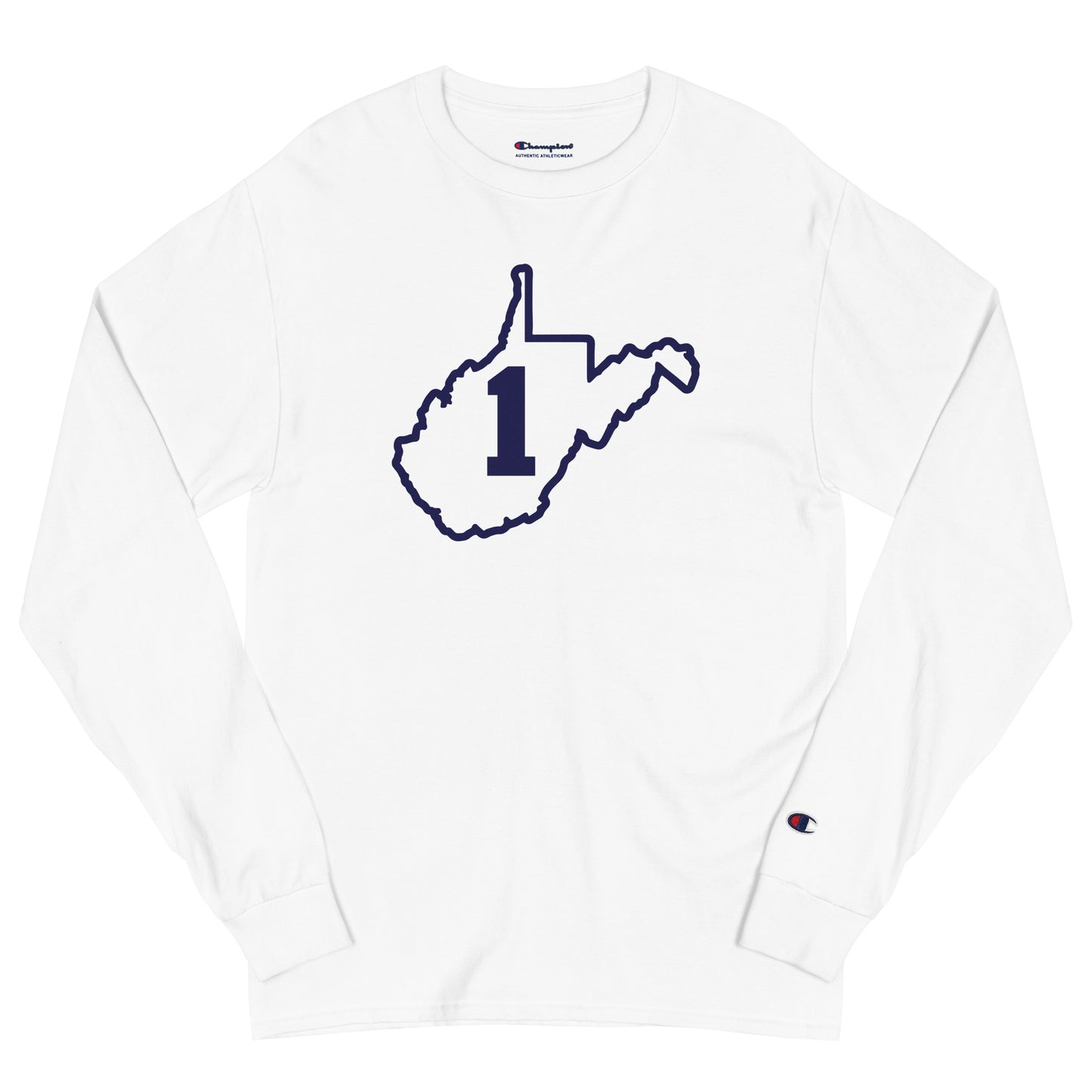 Adult Wheeling Post 1 Champion Long Sleeve Shirt