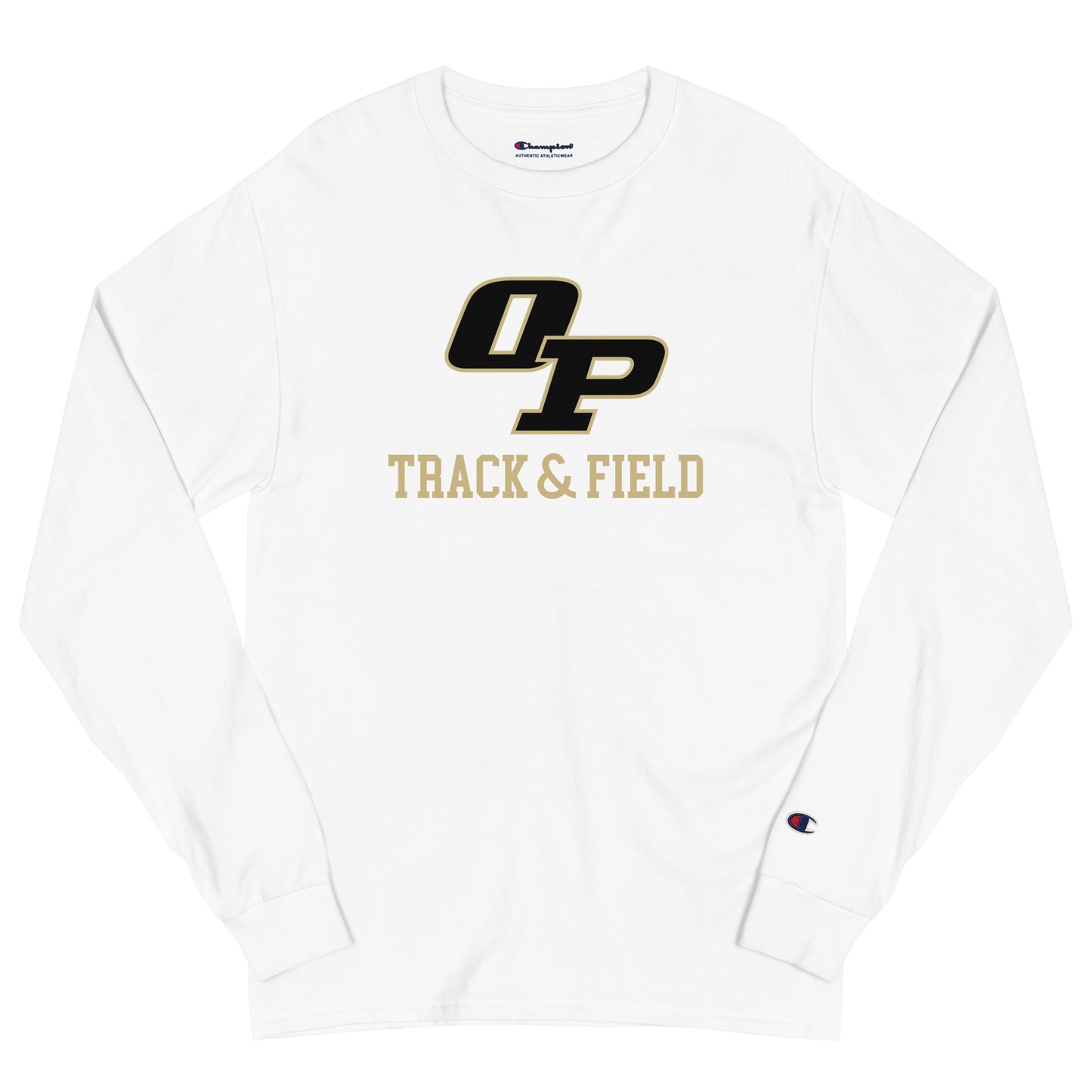 Adult Oak Park Track and Cross Country Champion Long Sleeve Shirt