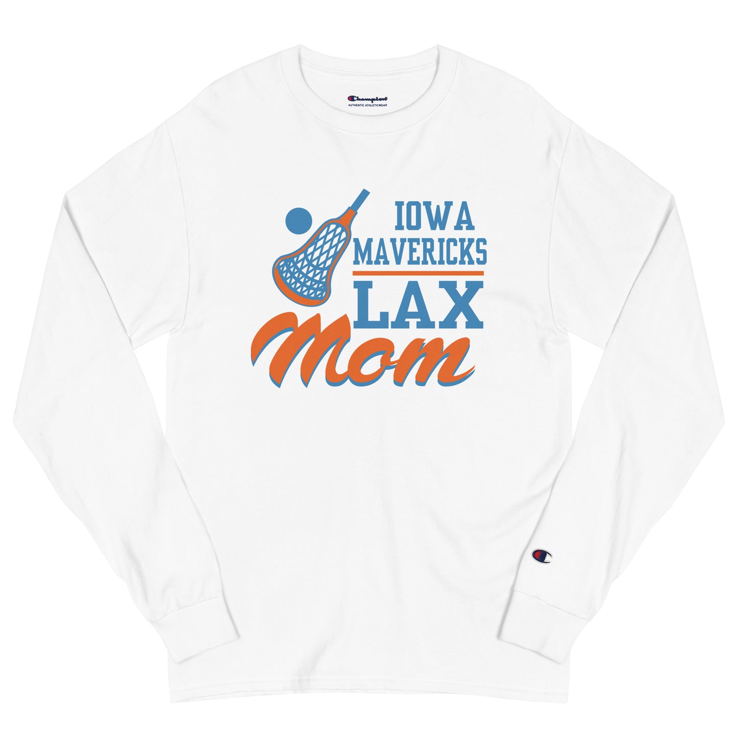 Adult Iowa Mavericks Champion Long Sleeve Shirt
