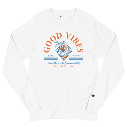 Adult Iowa Mavericks Champion Long Sleeve Shirt