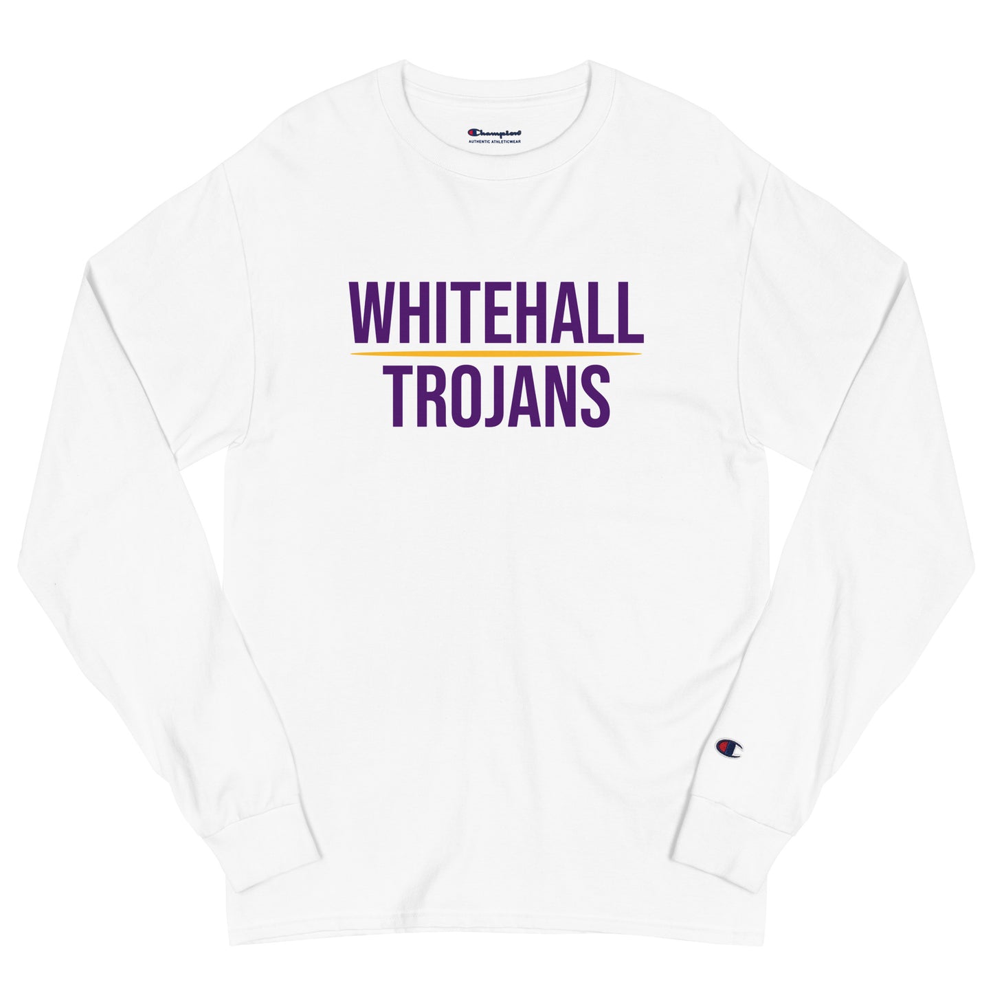 Adult Whitehall School Champion Long Sleeve Shirt