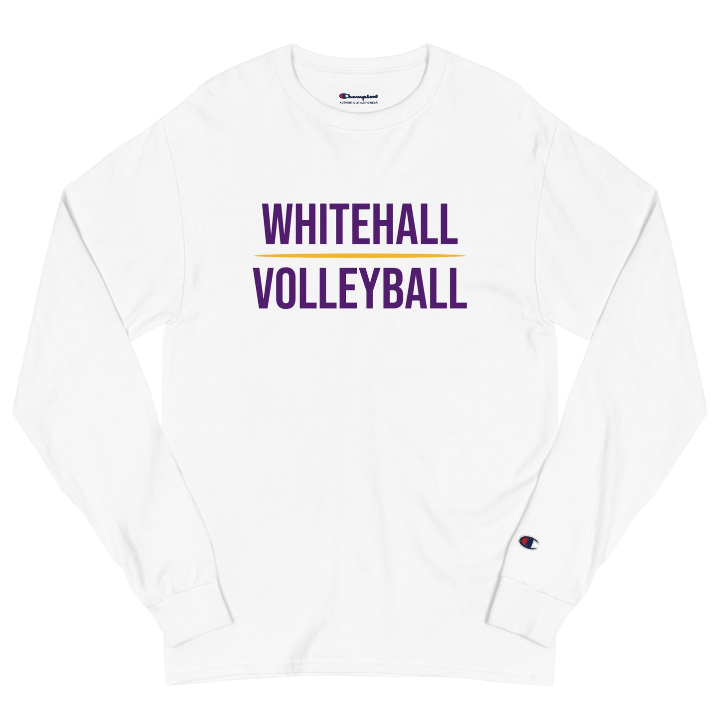 Adult Whitehall Volleyball Champion Long Sleeve Shirt