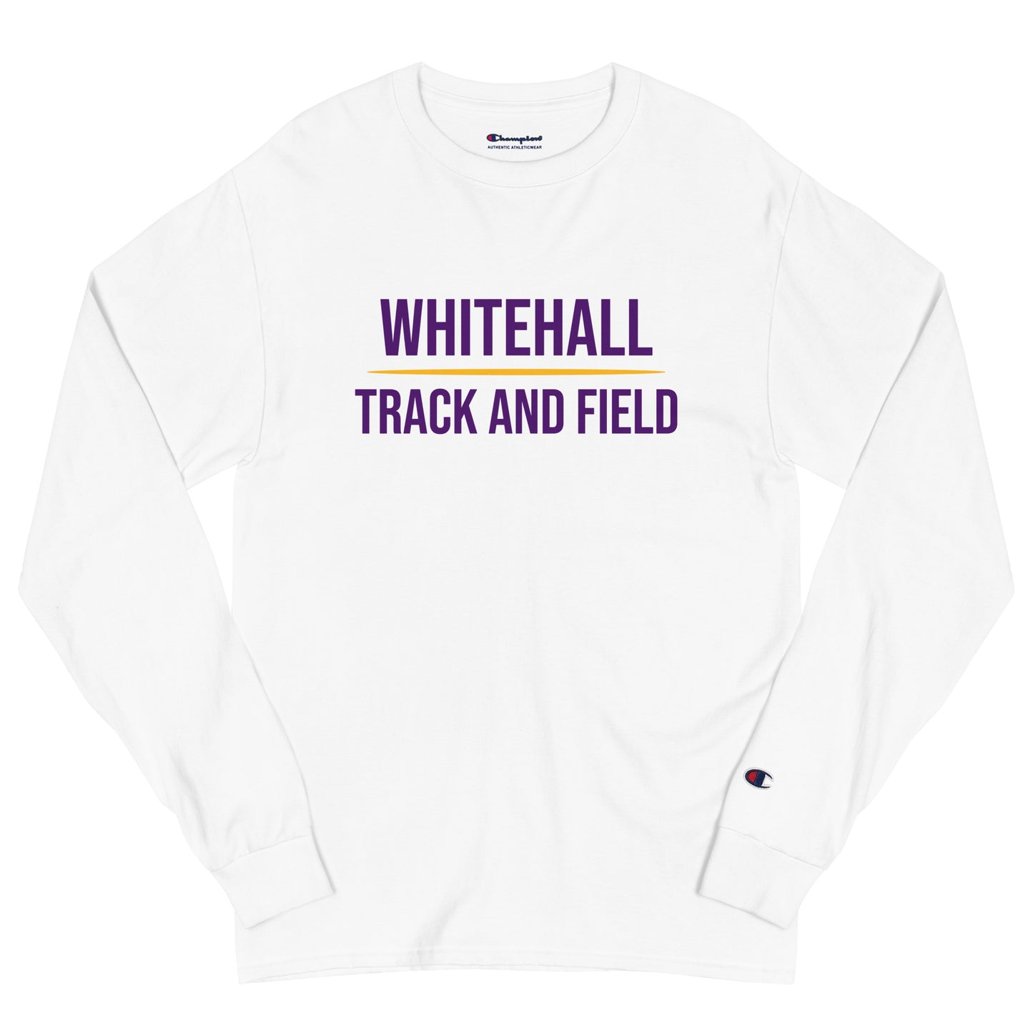 Adult Whitehall Track Champion Long Sleeve Shirt
