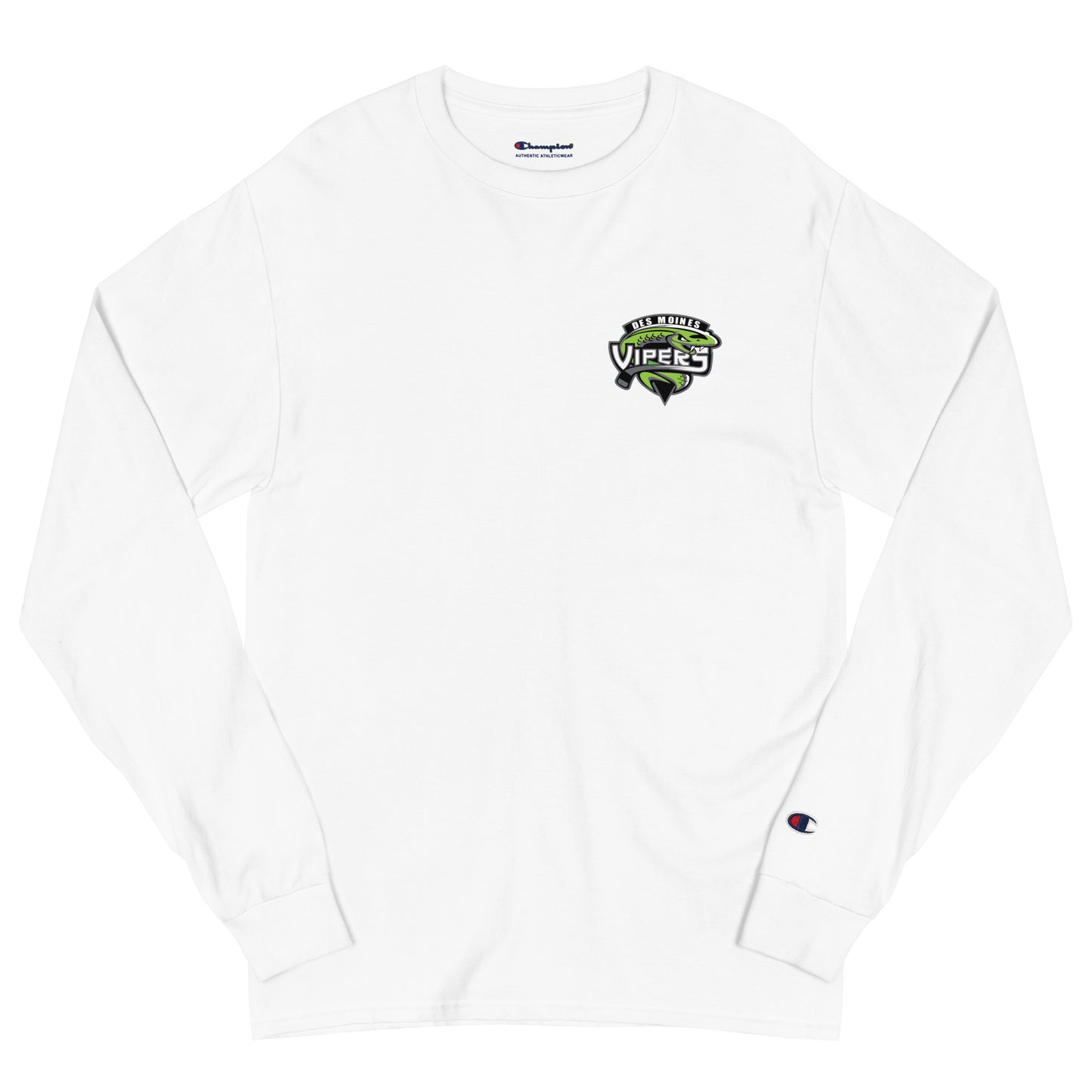 Adult Vipers Champion Long Sleeve Shirt