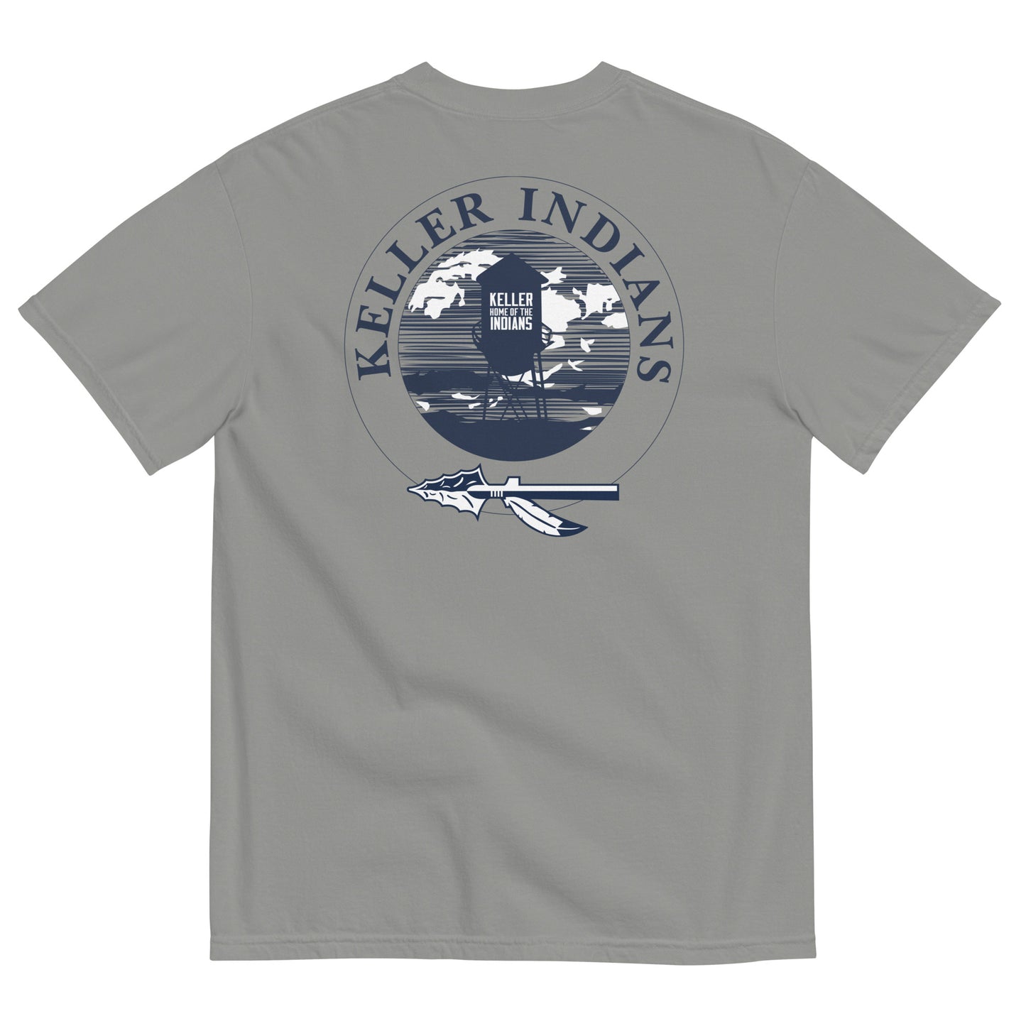 Adult Keller Football Comfort Colors Tee | Water Tower