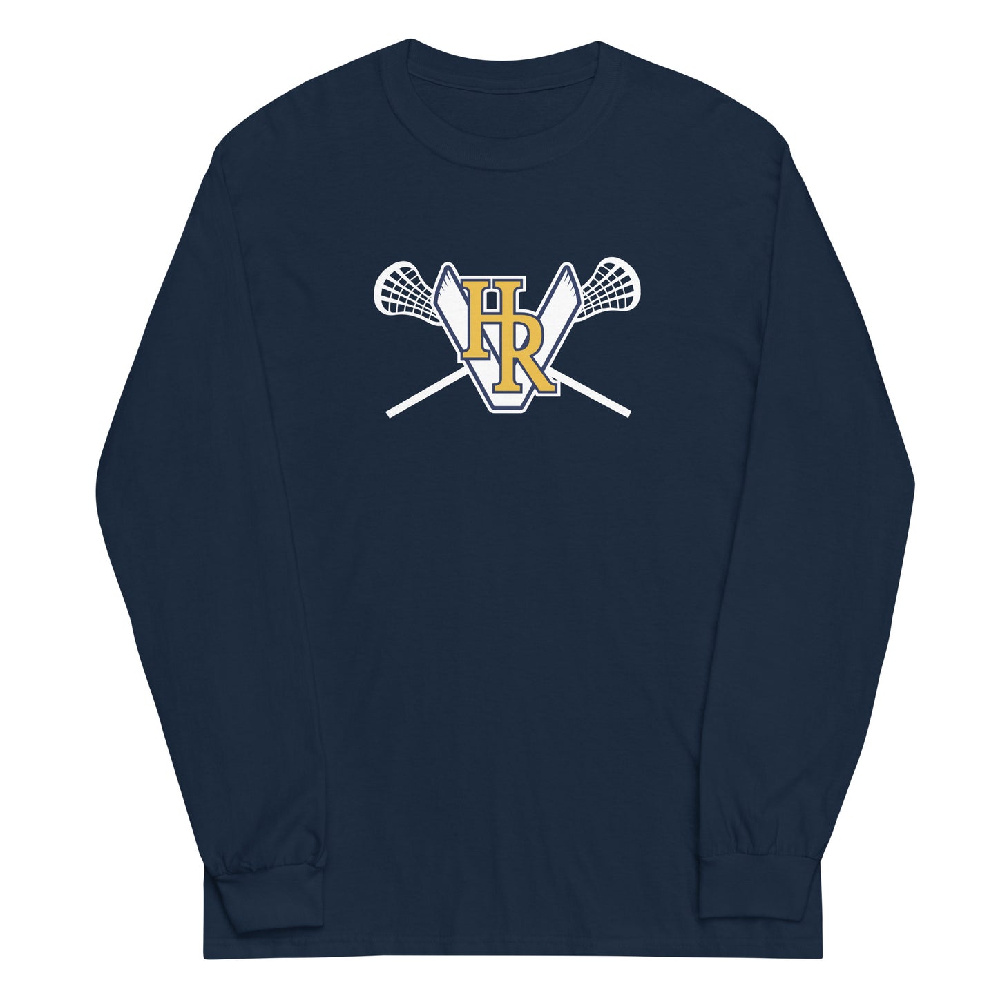 Adult HRV Lacrosse Gildan Long Sleeve Shirt