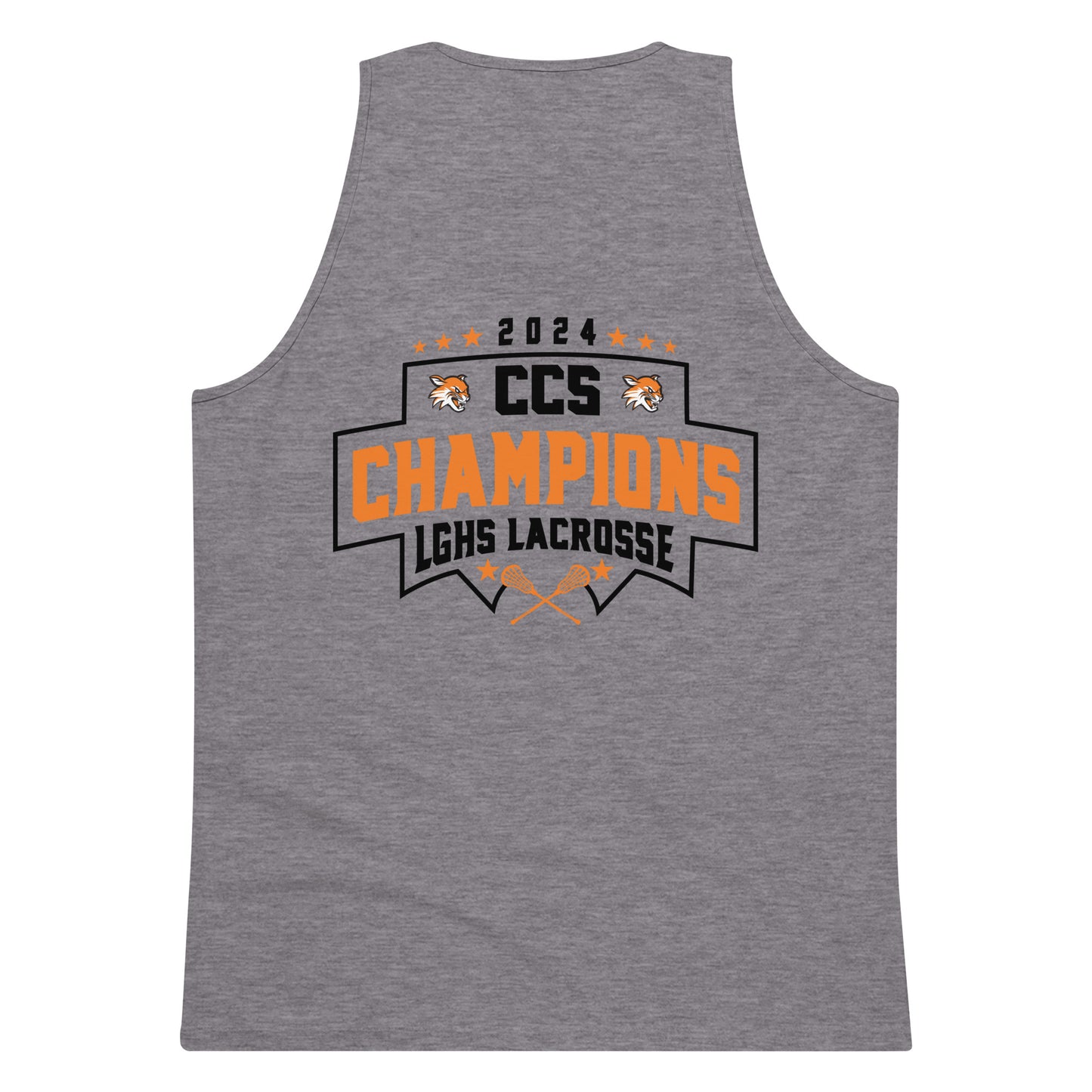 Adult Los Gatos Lacrosse Cotton Heritage Tank