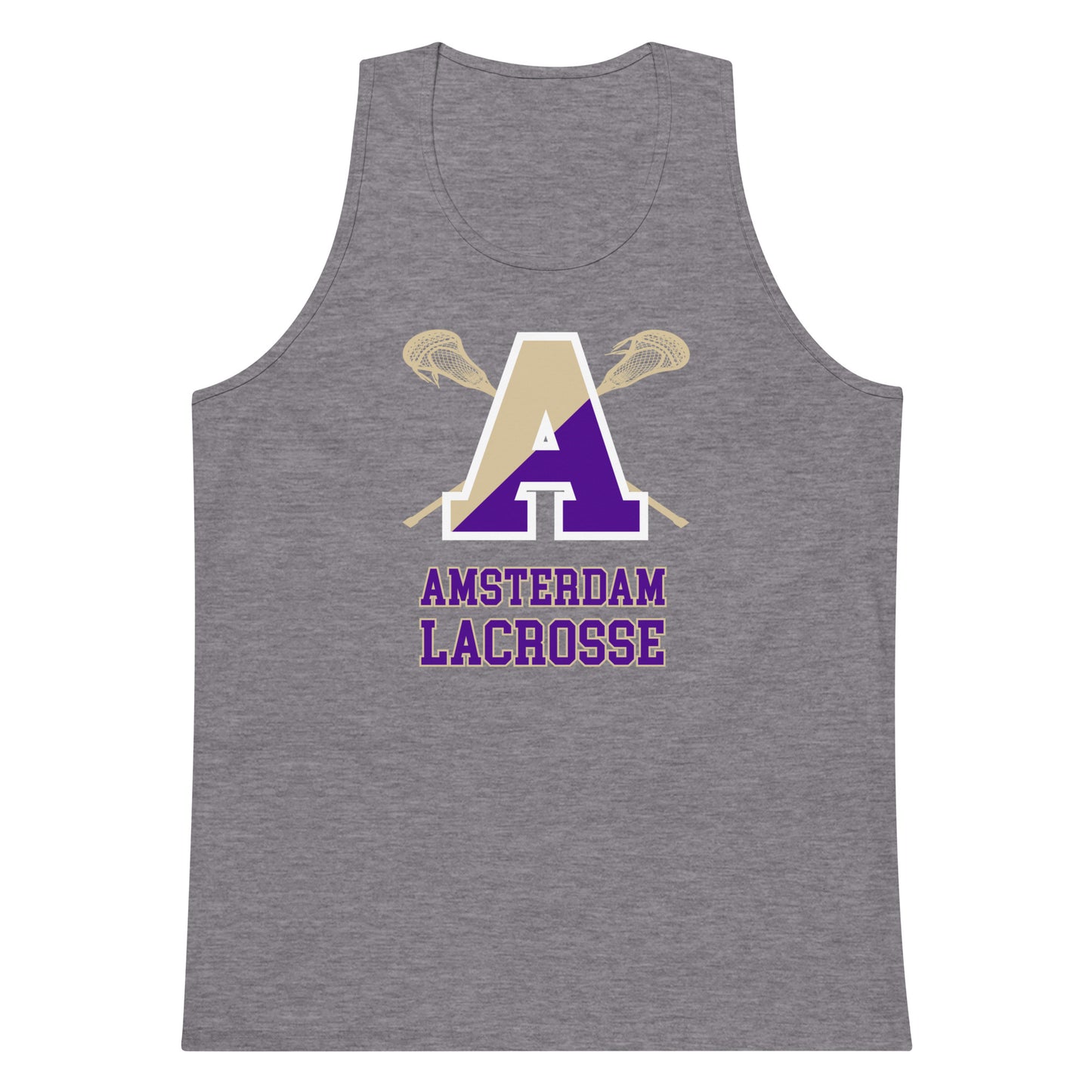 Adult Amsterdam Lacrosse Cotton Heritage Tank Top
