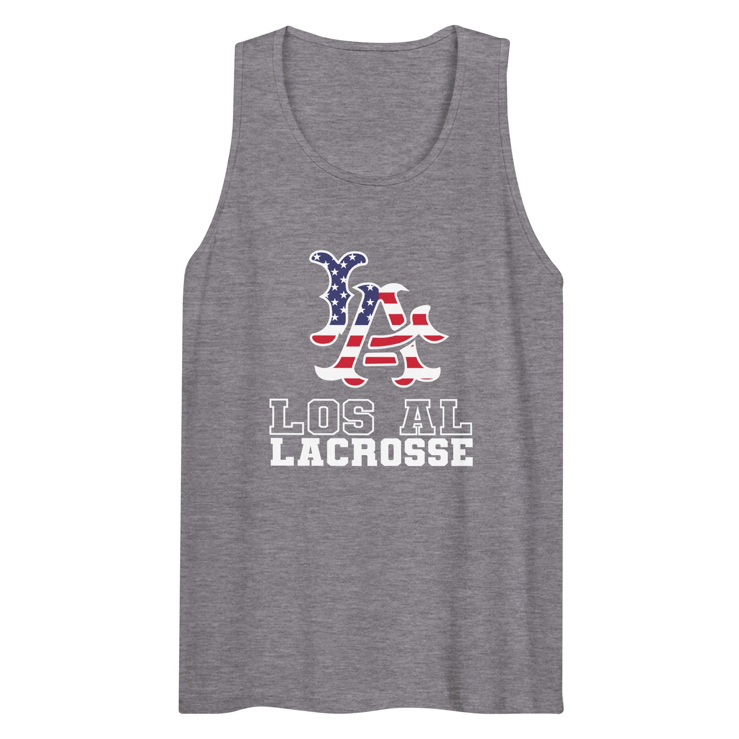 Adult Los Al Lacrosse Cotton Heritage Tank