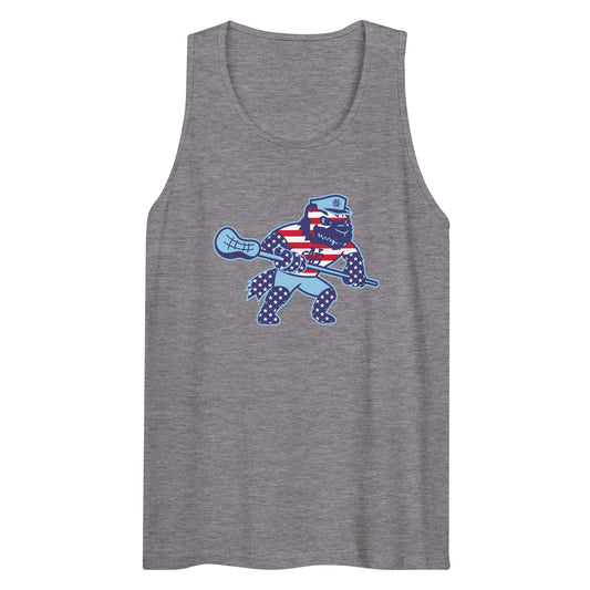 Adult North Stafford Lacrosse USA Cotton Heritage Tank